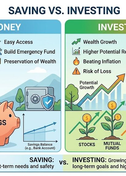 Investing vs Saving money