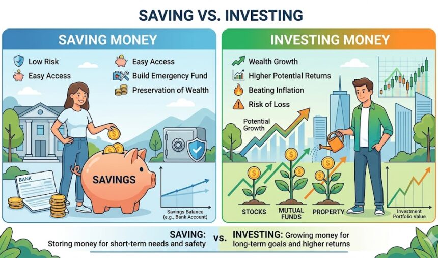 Investing vs Saving money