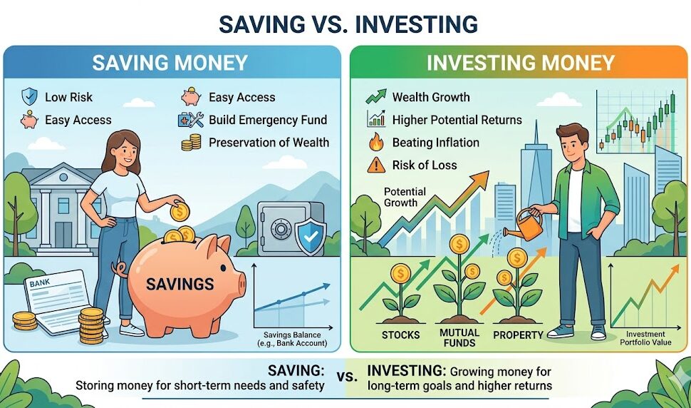 Investing vs Saving money