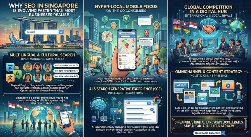 Why SEO Singapore Is Evolving Faster Than Most Businesses Realise