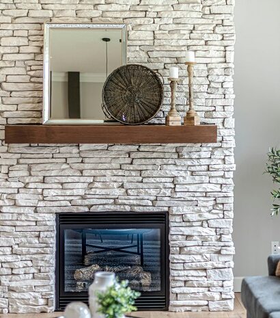 modern fireplace types