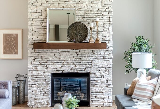 modern fireplace types