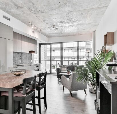 open-concept living