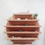 open shelving design