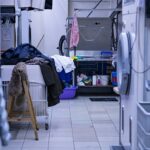 organized laundry room