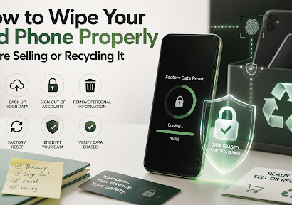 How to Wipe Your Old Phone Properly Before Selling or Recycling It