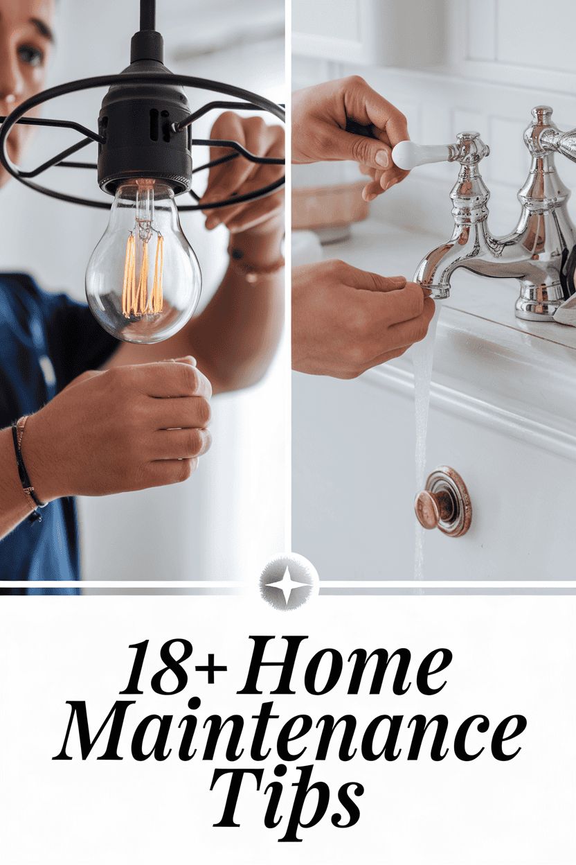 home maintenance tips