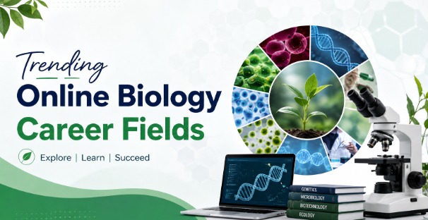 Top Trending Online Biology Career Fields to Pursue in 2026