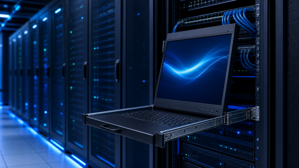1U Rack Mount Monitors for Data Centers