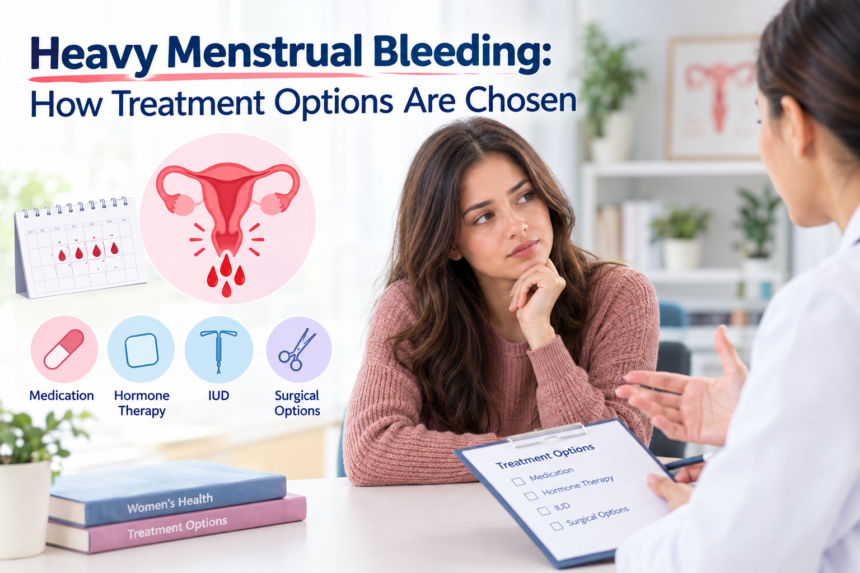 Heavy Menstrual Bleeding: How Treatment Options Are Chosen